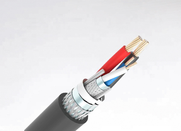 SPE SF/UTP 1x2x26AWG/7+2x18AWG/19 PUR Black Fixed