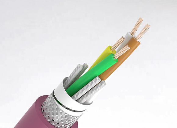 CANBUS TP 2x2x0.22 PVC Purple