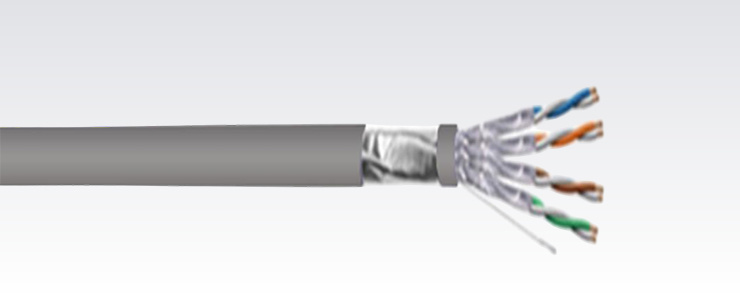 F/FTP Cat7A PVC