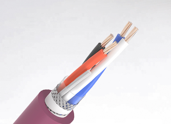 CANBUS TP 2x2x0.34 PVC Purple