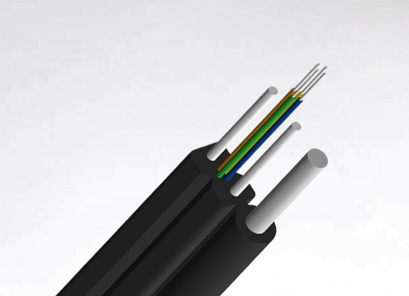 Flat Drop Cable, 4 Fibers