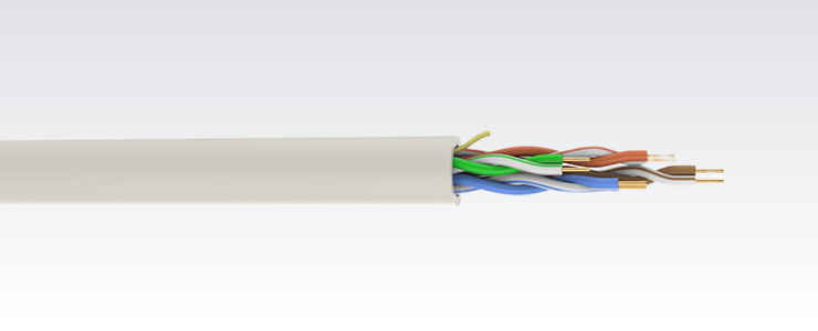 U/UTP Cat5E PVC