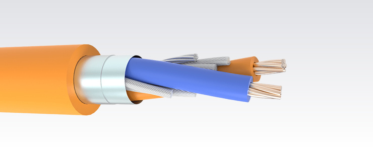 PROFIBUS-PA 1x2x18AWG7 PVC Orange