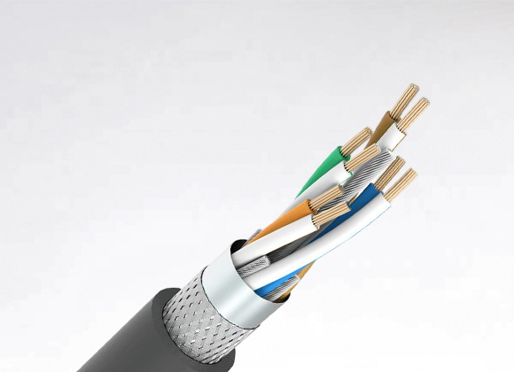 ETHERNET FD CAT5E S/UTP 4x2x26AWG/30 PVC Black Chain Cable