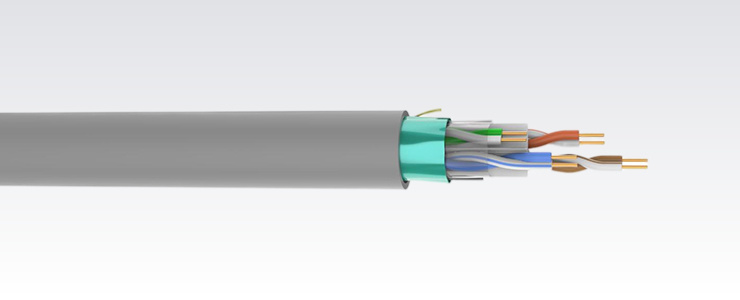 F/UTP Cat6 PVC