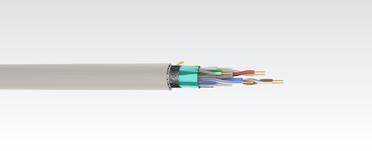 SF/UTP Cat6A PVC