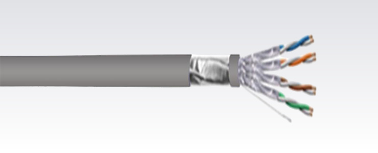F/FTP Cat7A LSZH