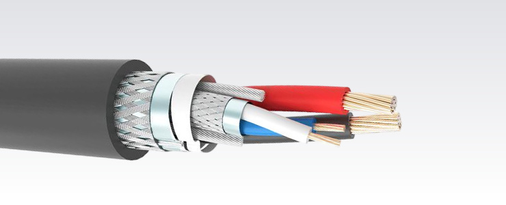 SPE SF/UTP 1x2x26AWG/7+2x18AWG/19 PUR Black Fixed