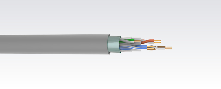 U/UTP DF Cat6A LSZH B2ca