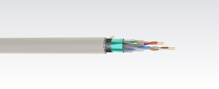 SF/UTP Cat6A LSZH
