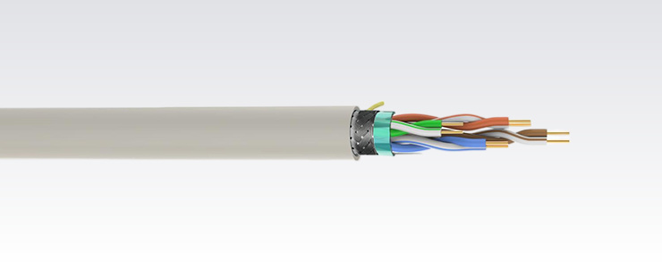 SF/UTP Cat5E LSZH