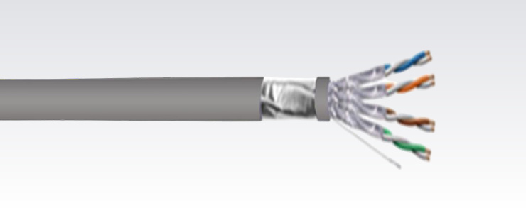 F/FTP Cat6A PVC