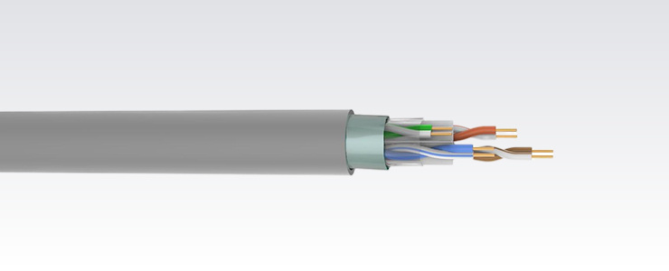 U/UTP Cat6A PVC